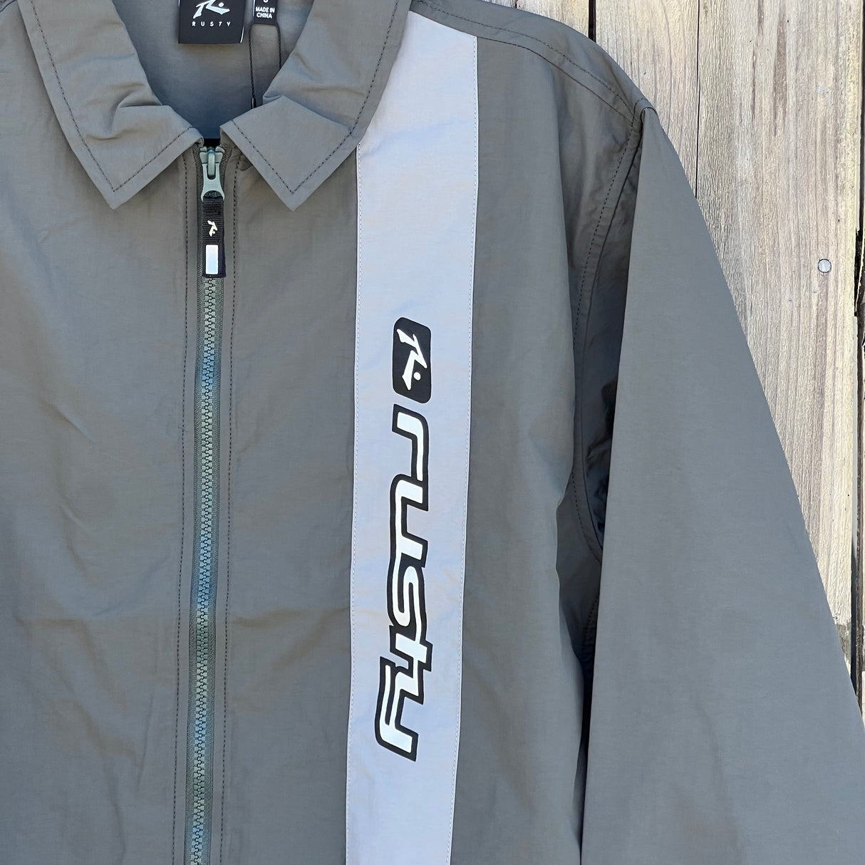 Rusty Pirahna Slate Shell Jacket
