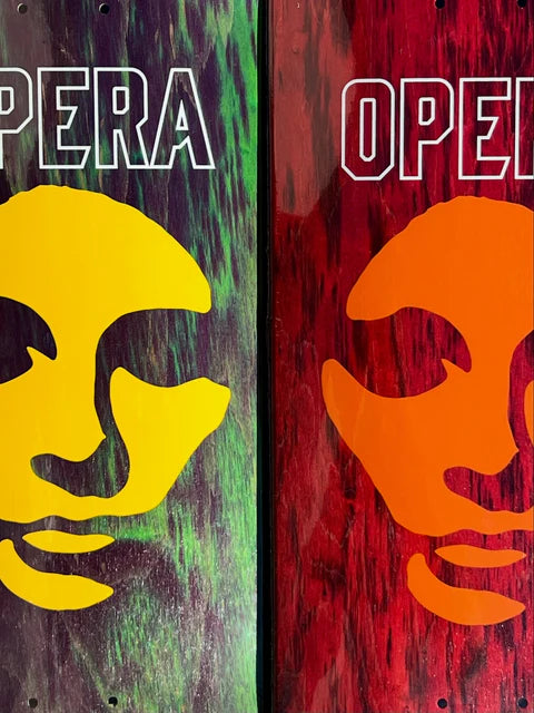 Opera Die Cut Mask EX7 8.0" Skateboard Deck
