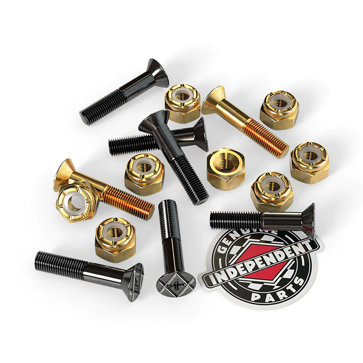 Independent Genuine Parts Phillips 7/8" Black/Gold Hardware