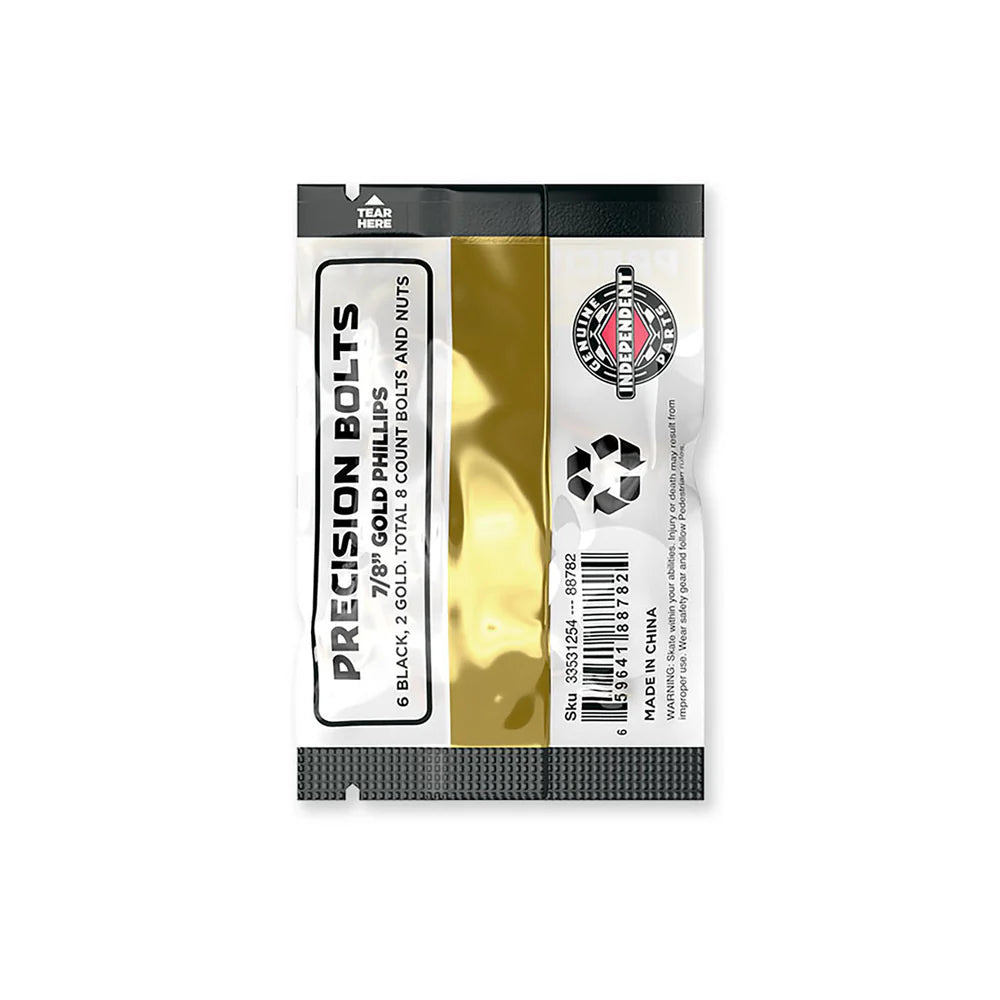 Independent Genuine Parts Phillips 7/8" Black/Gold Hardware