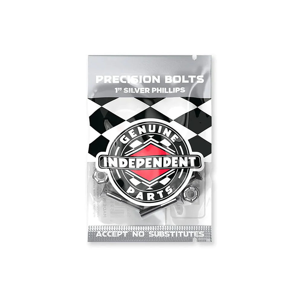 Independent Genuine Parts Phillips 1" Black/Silver Hardware
