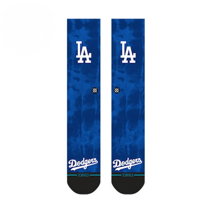 Stance Los Angeles Dodgers Dye LA Royal Blue Crew Socks