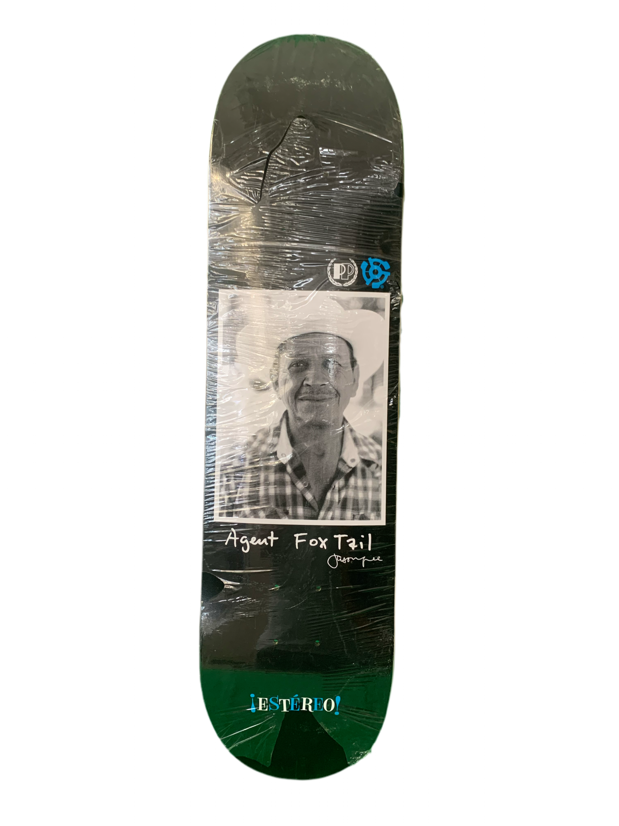Stereo Jason Lee Agent Fox Tail 7.75" Classic Skateboard Deck