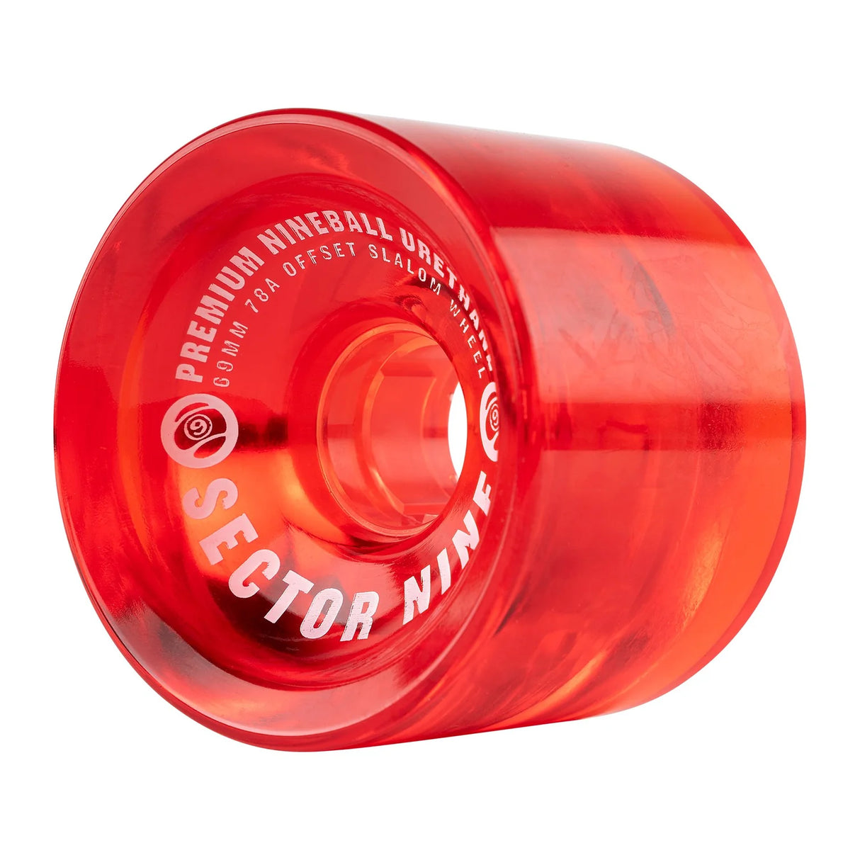Sector Nine Nineballs Red 69mm 78a Cruiser Skateboard Wheels