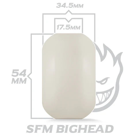 Spitfire Classic Formula Bighead 54mm Wheels