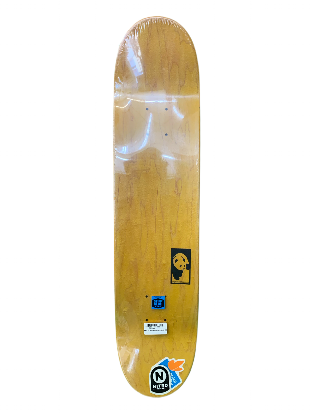 Enjoi Dave Mayhew Panda Minimal Signature 7.5" Classic Skateboard Deck