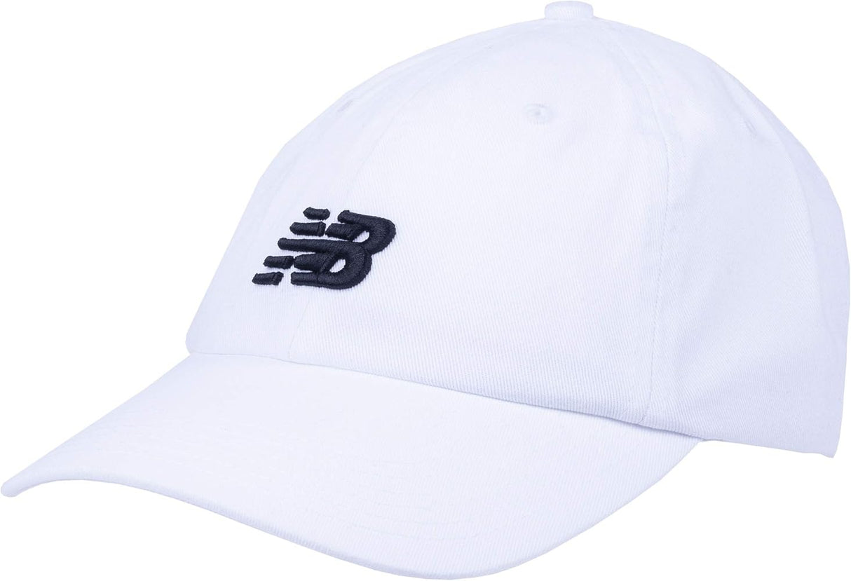 New Balance 6 Panel Classic Hat V2 White Snapback Hat