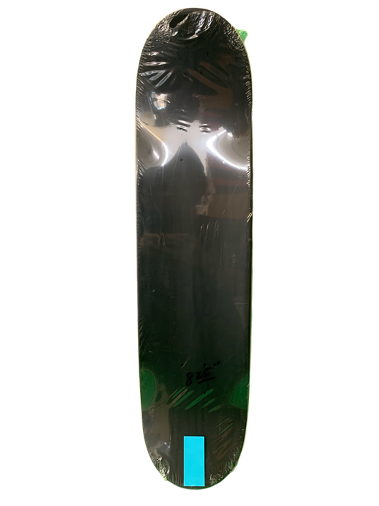 Deathwish Lizard King Abstract Face Green/Purple 8.4'' Classic Skateboard Deck