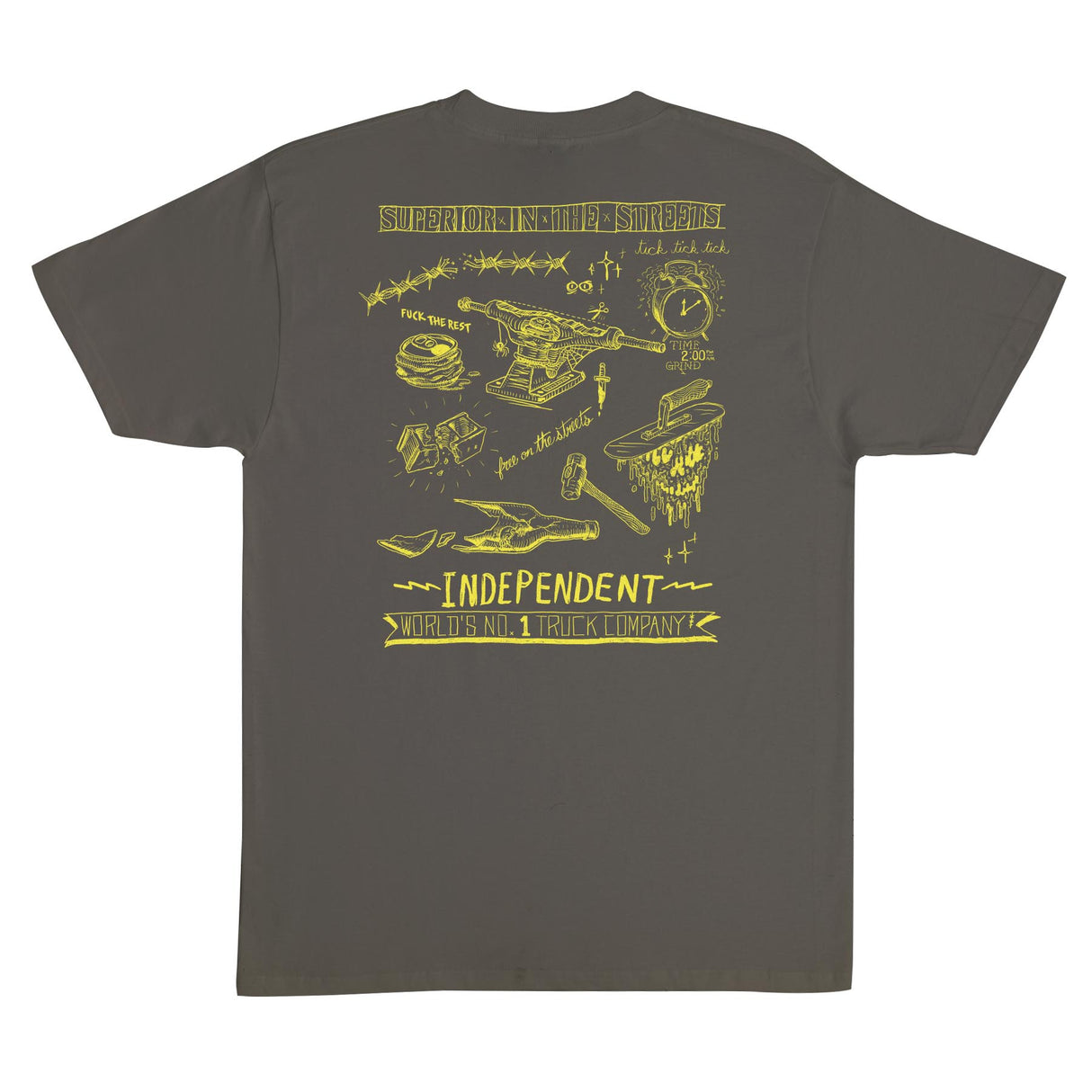 Independent Bratrud Notebook Olive S/s Shirt