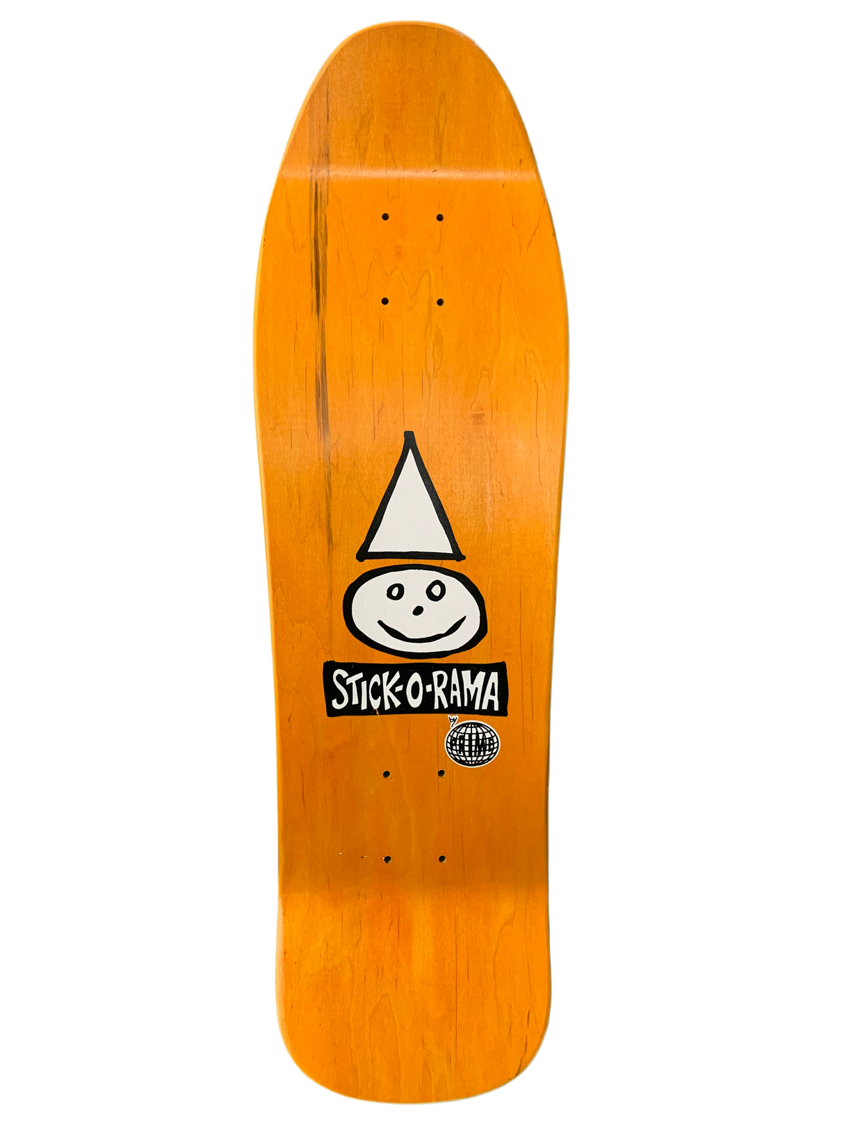 Prime Stick-O-Rama Assorted Stain 9.5" Classic Skateboard Deck with Stickers