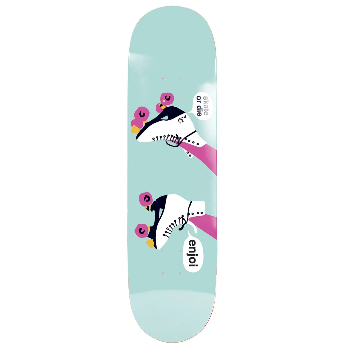 Enjoi Big Box Roller Skates R7 Skateboard Deck