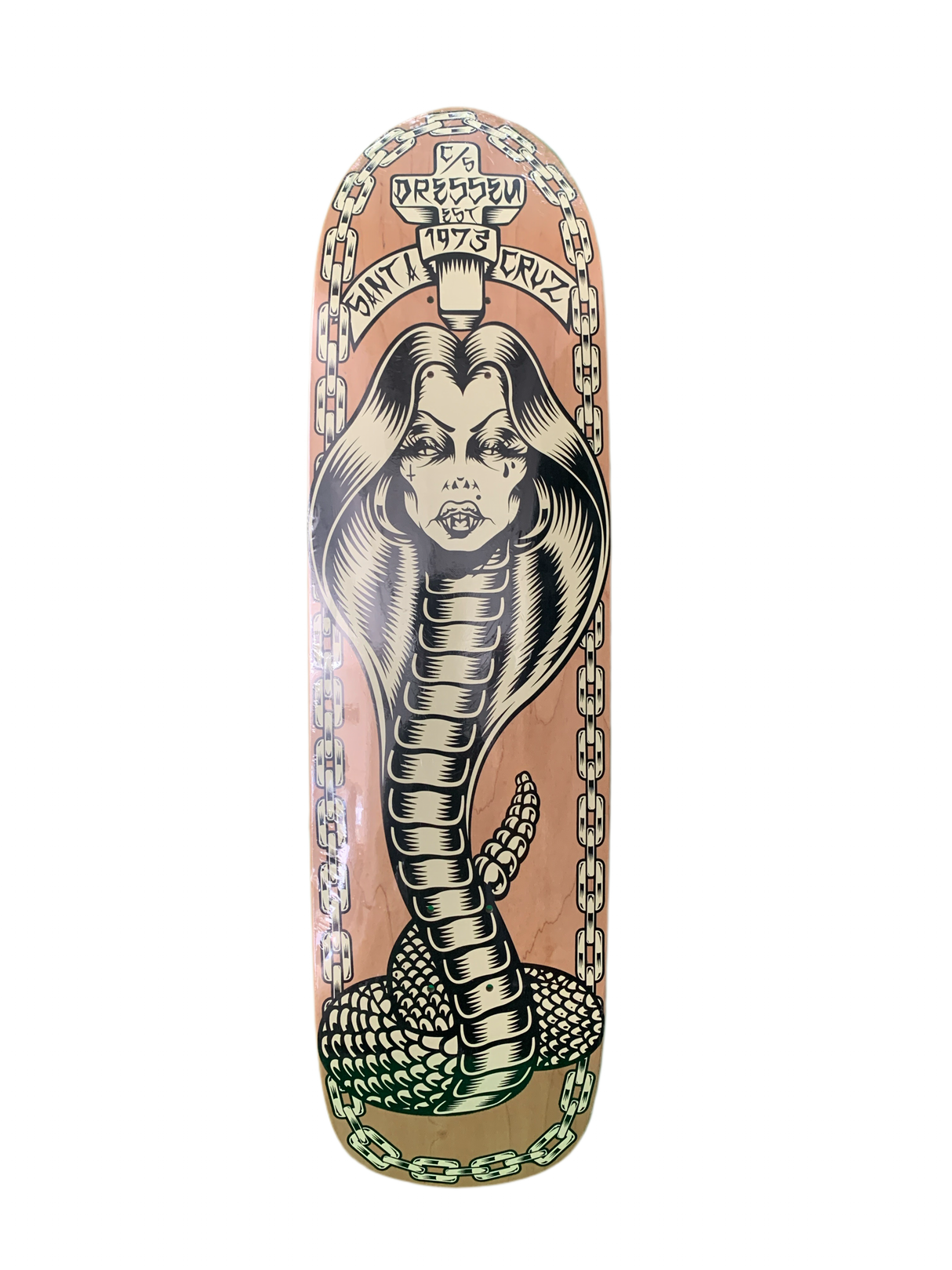 Santa Cruz Eric Dressen Serpiente Powerply 8.75" Classic Skateboard Deck