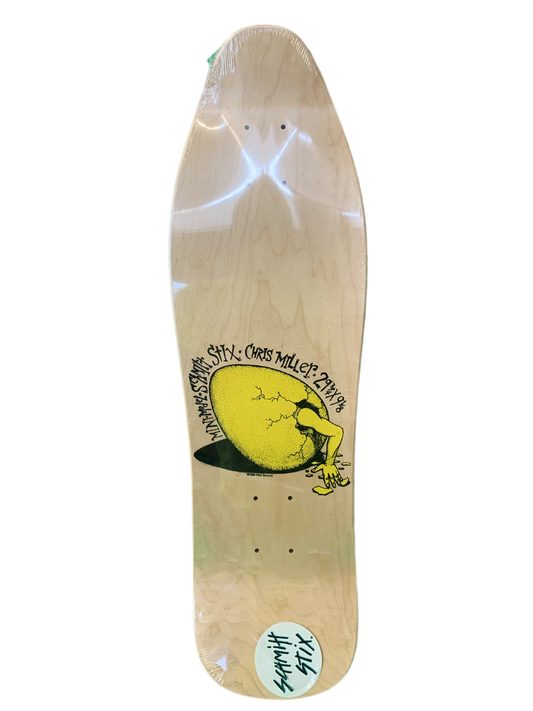 Schmitt Stix Chris Miller Dog Mini Reissue 9.125" Classic Skateboard Deck