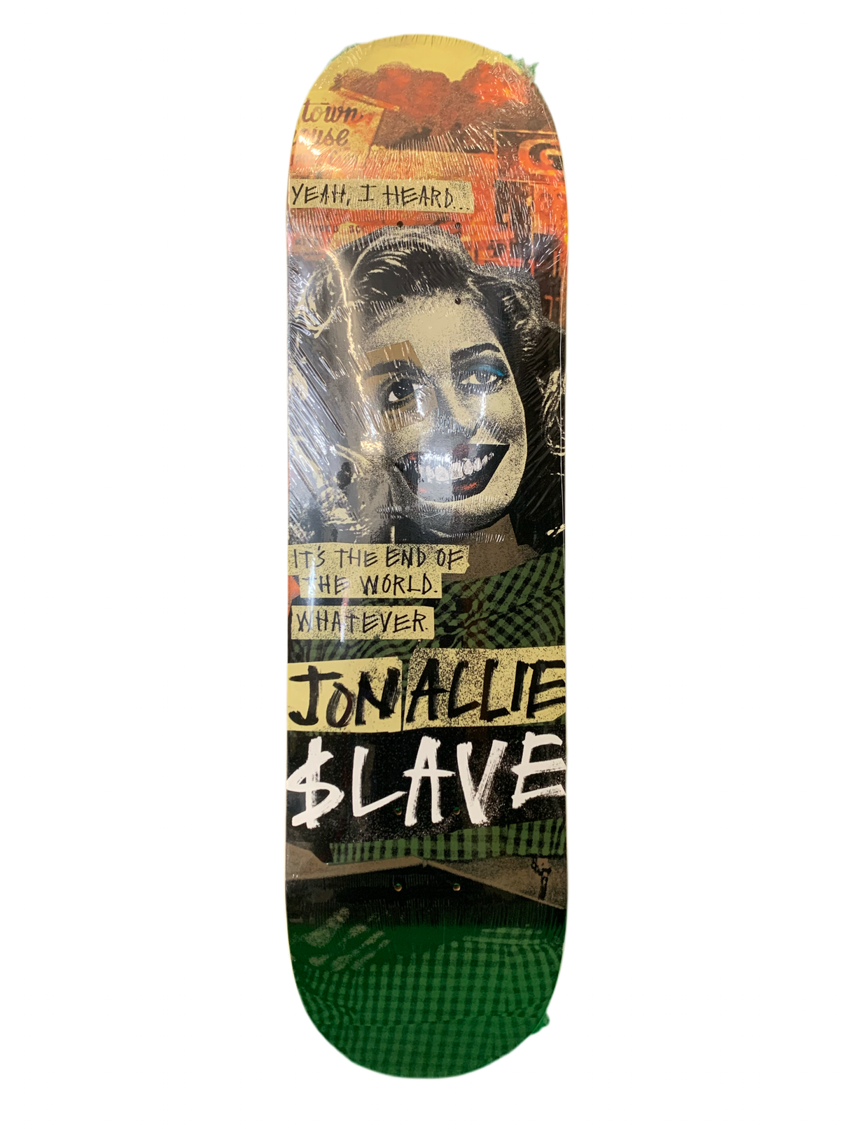 Slave Jon Allie End Of The World 8" Classic Skateboard Deck