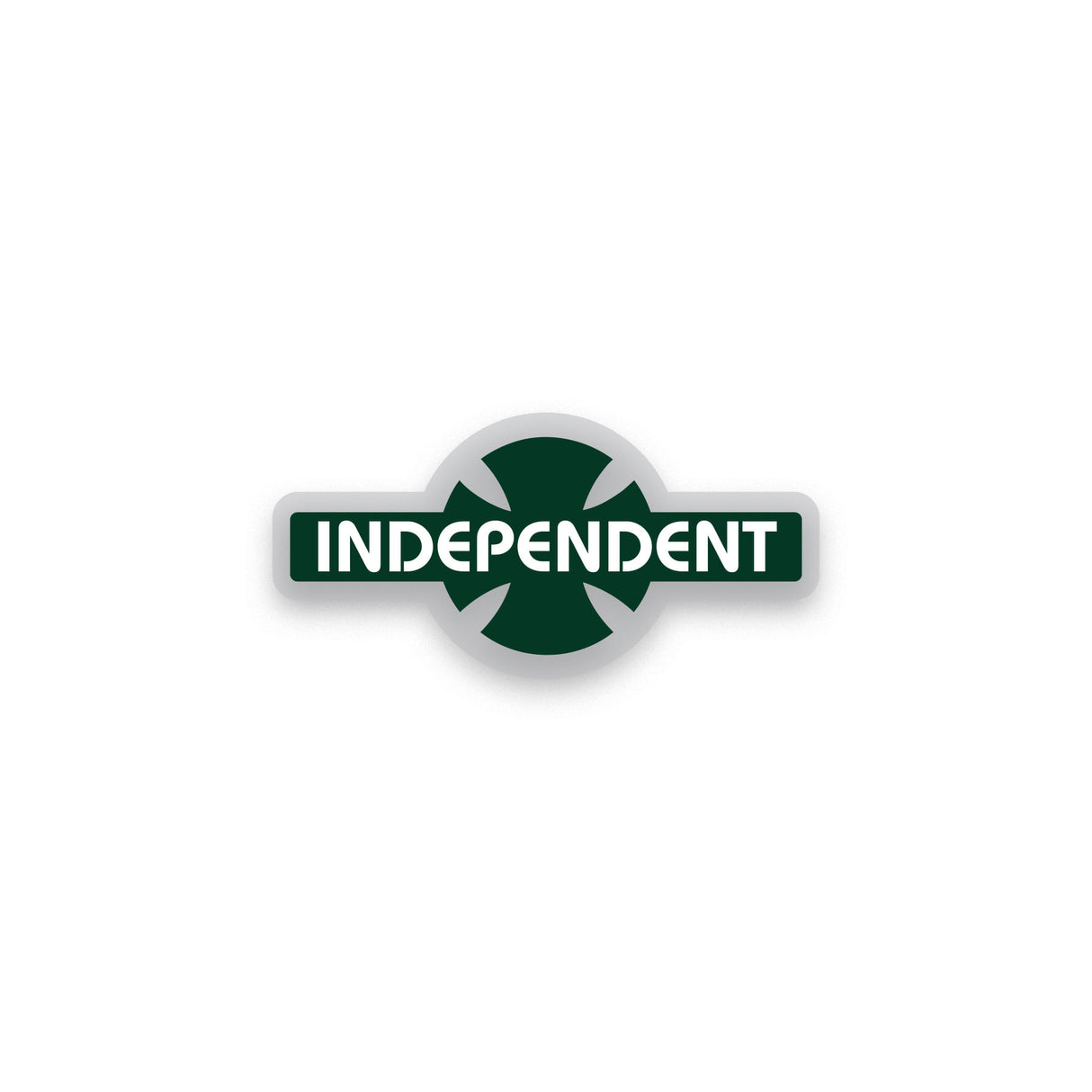 Independent OGBC Legacy Clear Dark Green 1 in Sticker