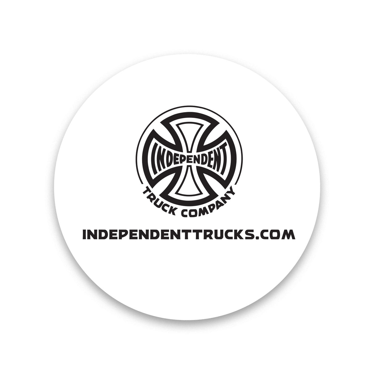Independent Truck Co Legacy Clear Green Yellow 3 in Sticker