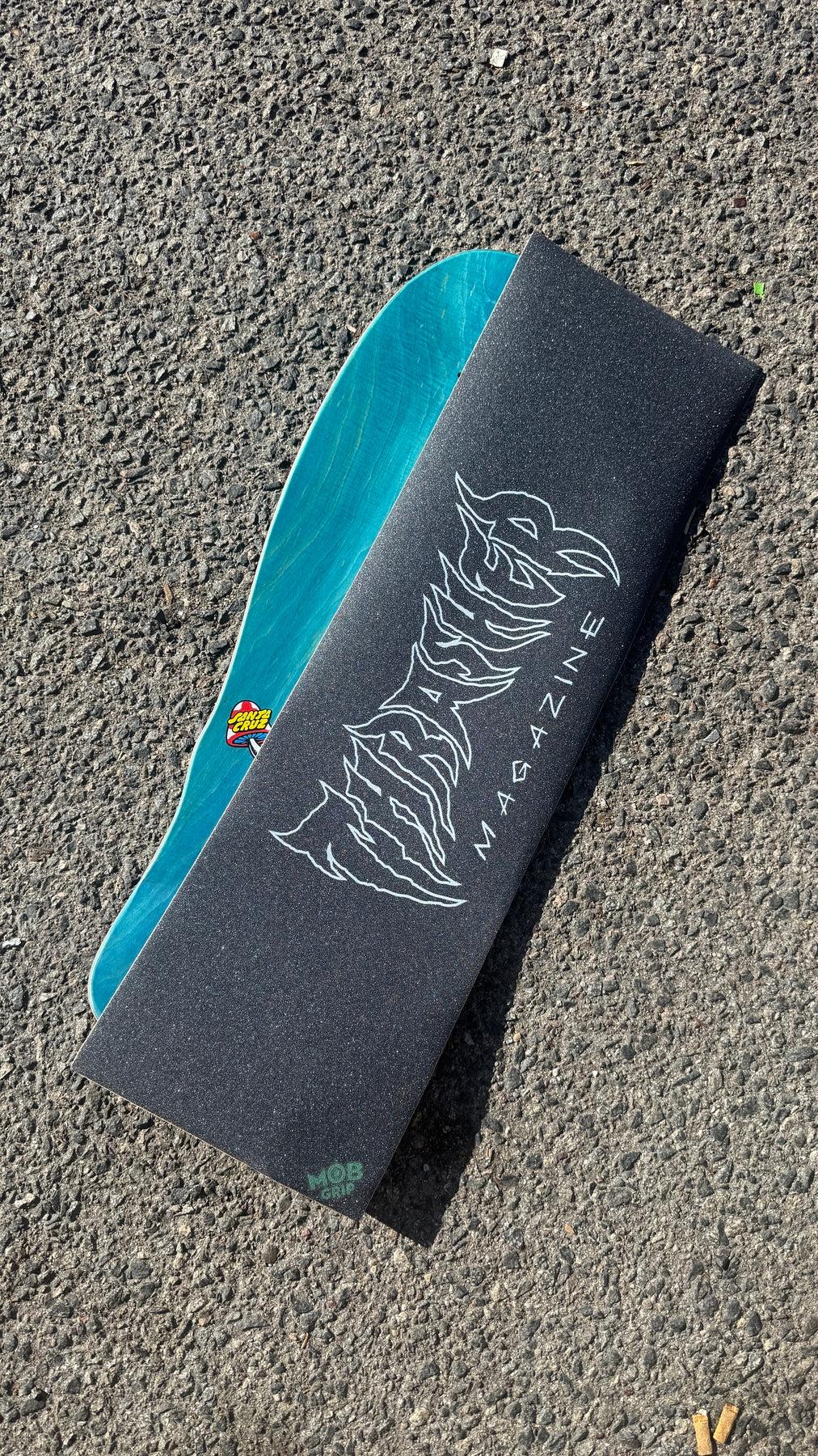 Mob Thrasher Metal Grip Tape 10" x 33" Skateboard Grip Tape