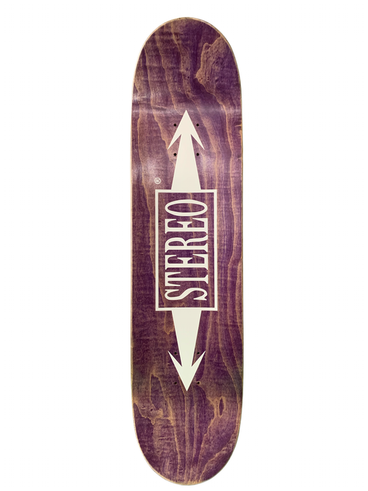 Stereo Jack Sabback Pro Model Blue/Red 8.125" Classic Skateboard Deck