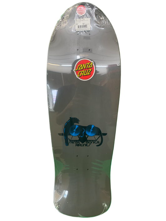 Santa Cruz Natas Panther Metallic Reissue 10.5" Classic Skateboard Deck