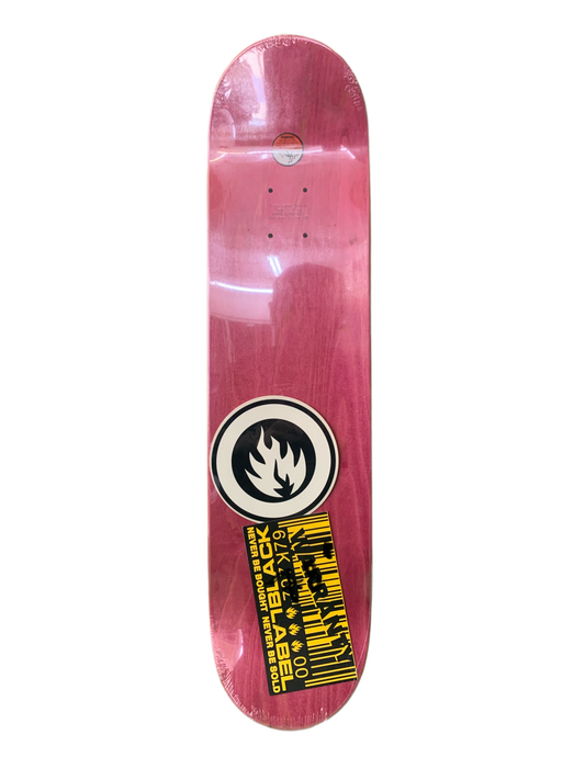 Black Label Chet Childress Flaming Can 7.8" Classic Skateboard Deck