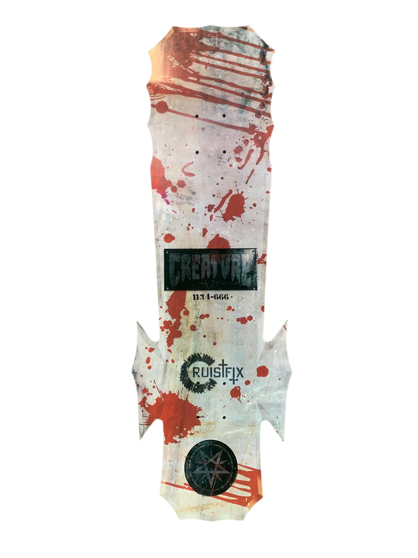 Creature Cruisi-Steel Shaped 10" Classic Skateboard Deck