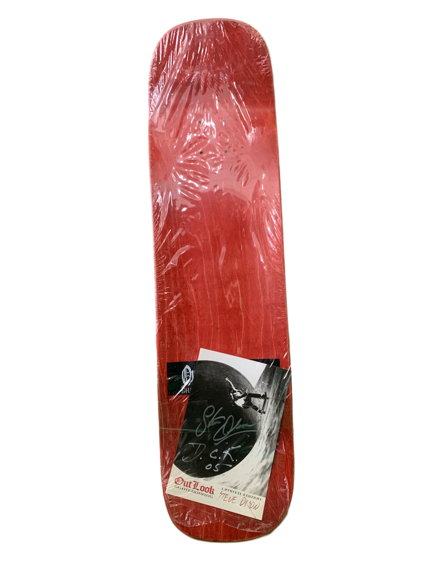 Outlook Steve Olson Signed Limited Edition /300 Classic Skateboard Deck