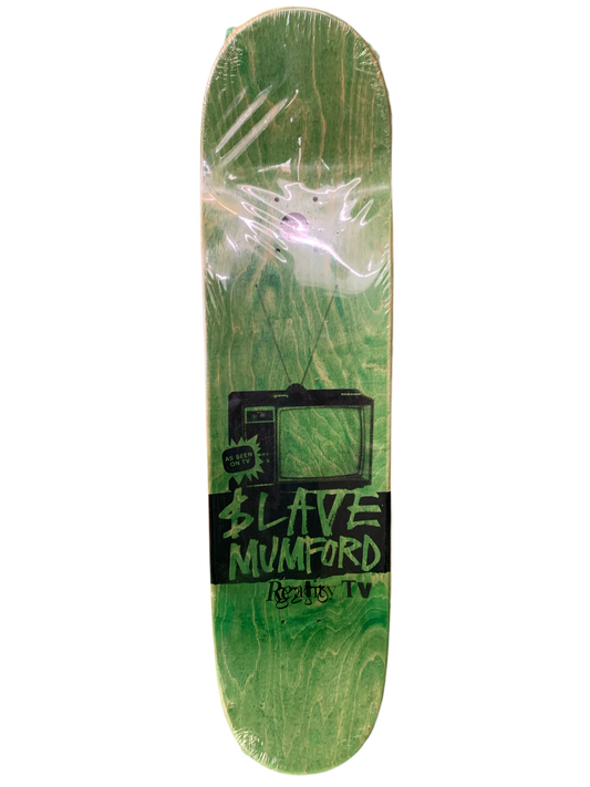 Slave Matt Mumford TV Dinner 8.25" Classic Skateboard Deck