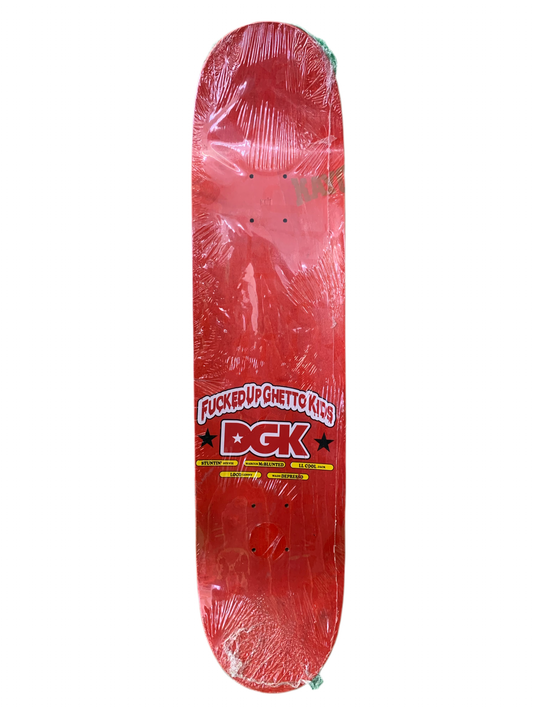 DGK Fucked Up Ghetto Kids Series Stuntin' Stevie 7.5" Classic Skateboard Deck
