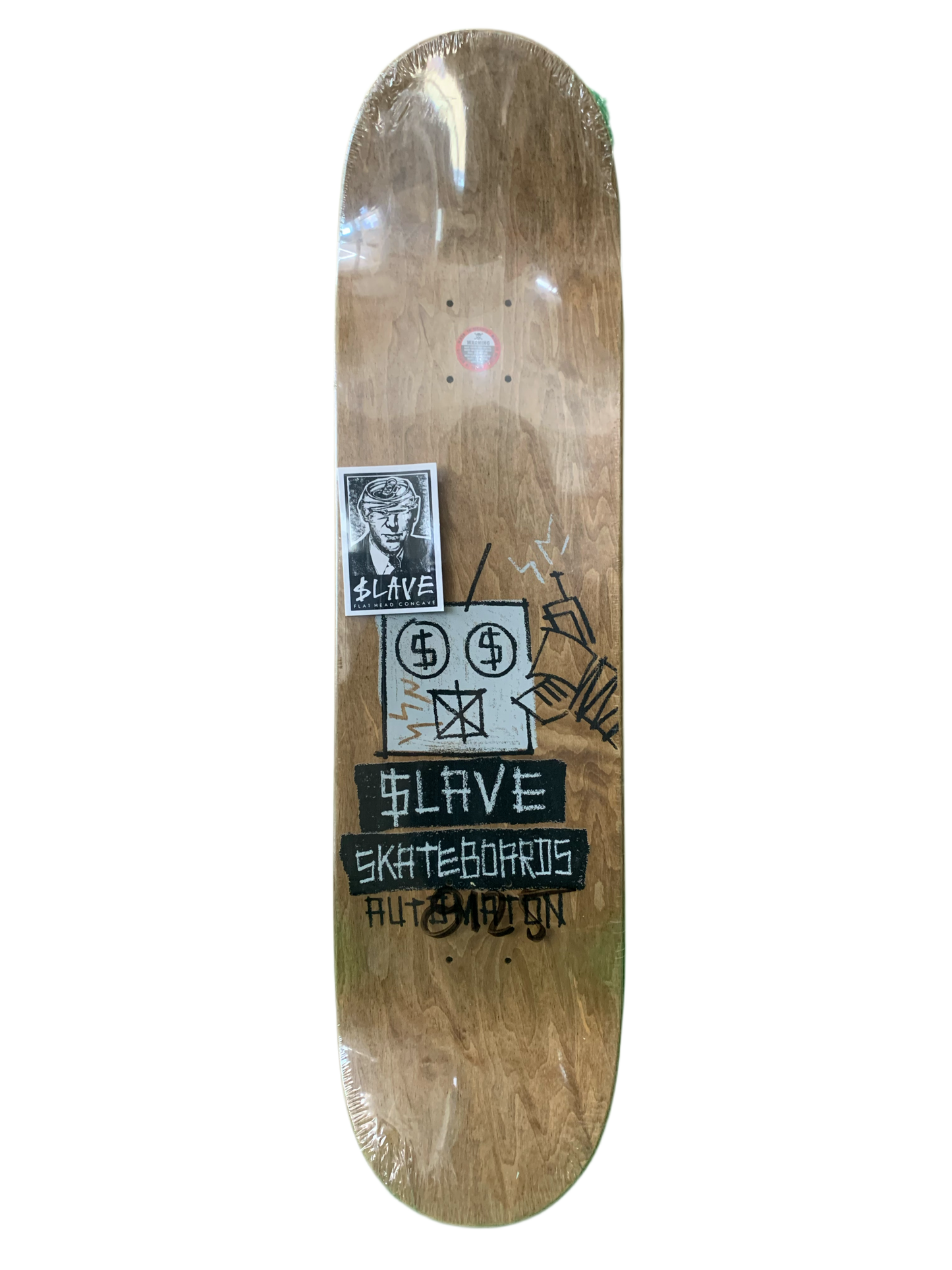 Slave Team Automation Black/Grey 8.125" Classic Skateboard Deck