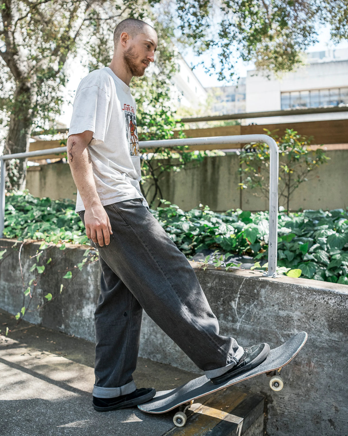 Volcom Chillow Black Grey Pants