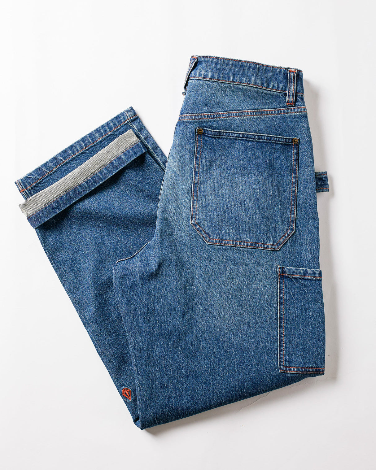 Volcom Work Carpenter Denim Park Blue Pants