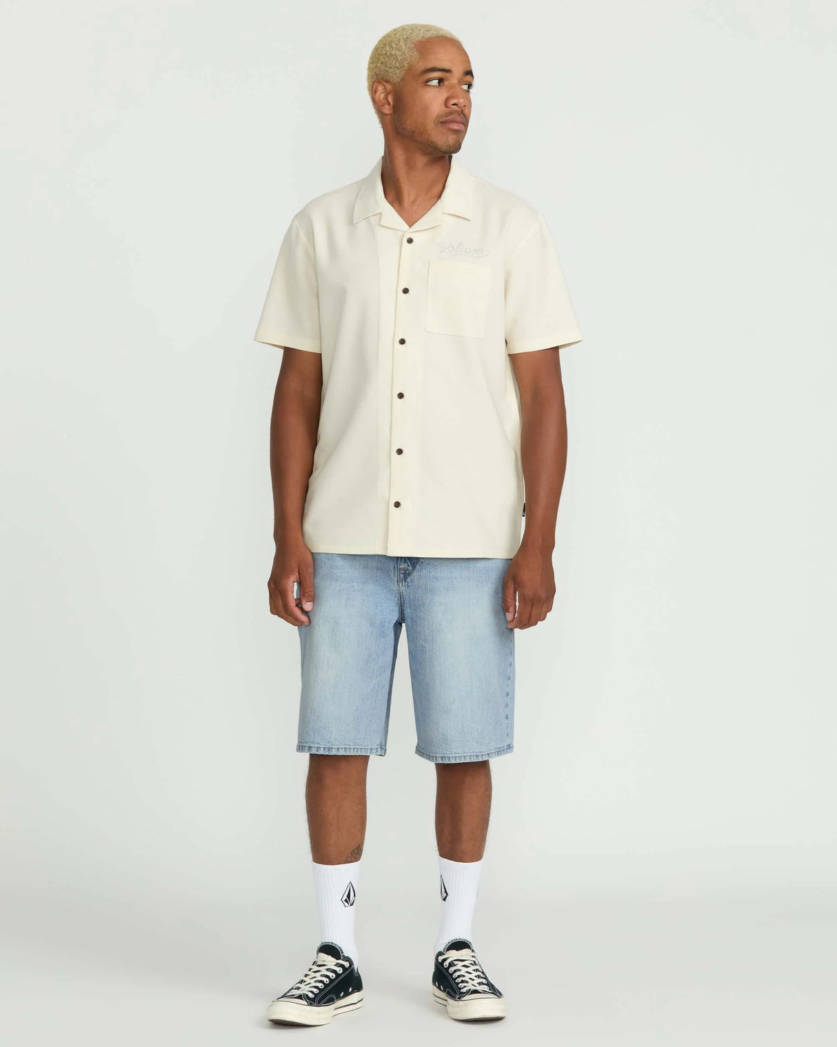 Volcom Billow Denim Dry Vintage Shorts
