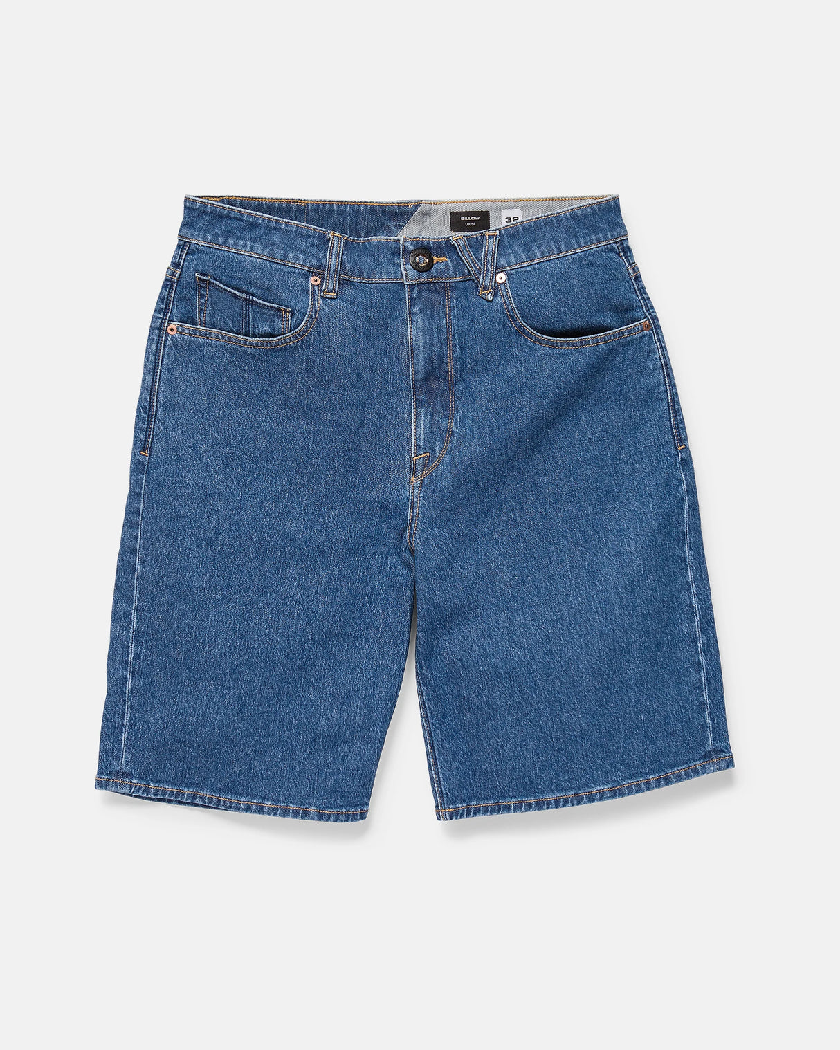 Volcom Billow 22" Bold Blue Denim Shorts