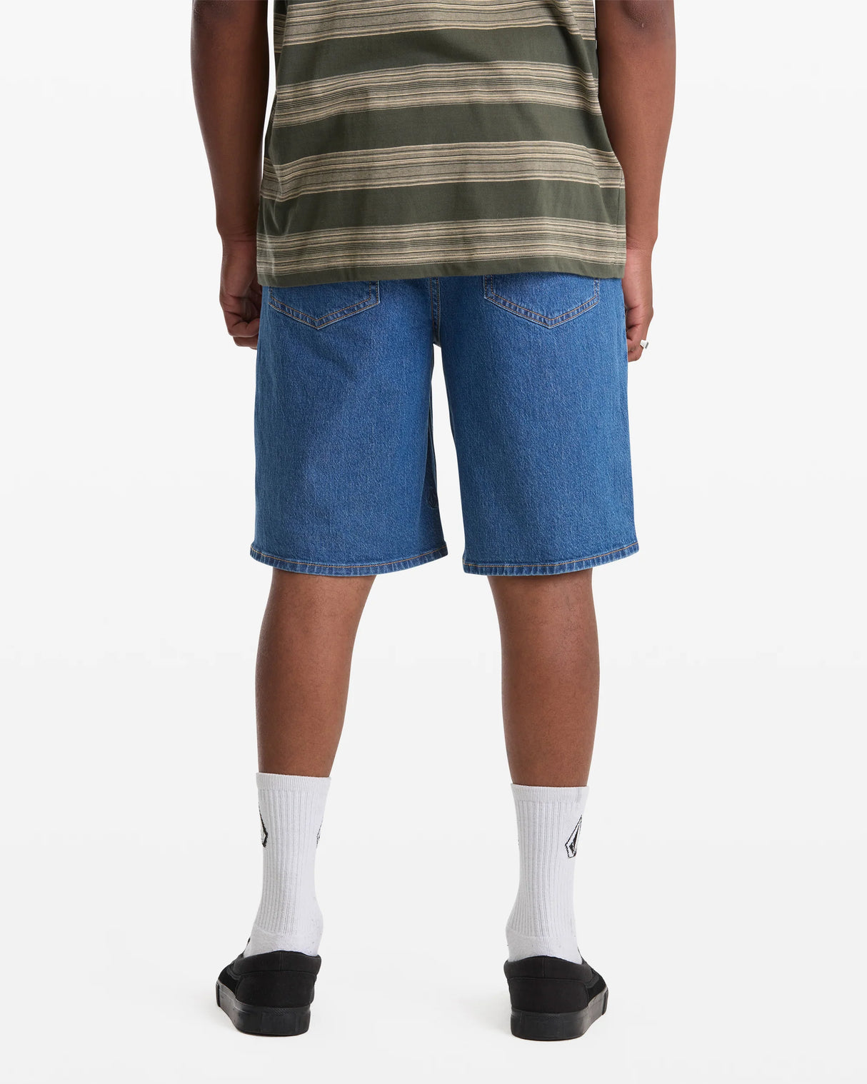 Volcom Billow 22" Bold Blue Denim Shorts