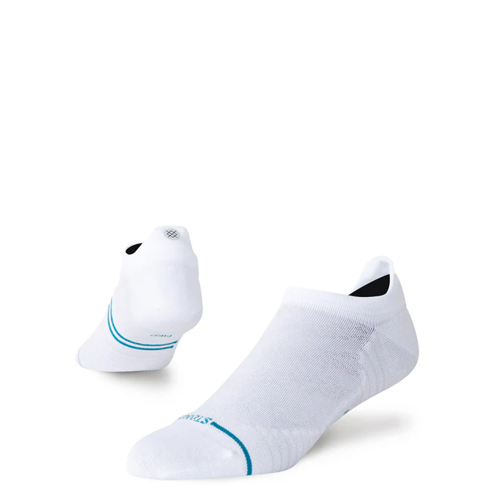 Stance UltraLight Tab Performance Running White Socks