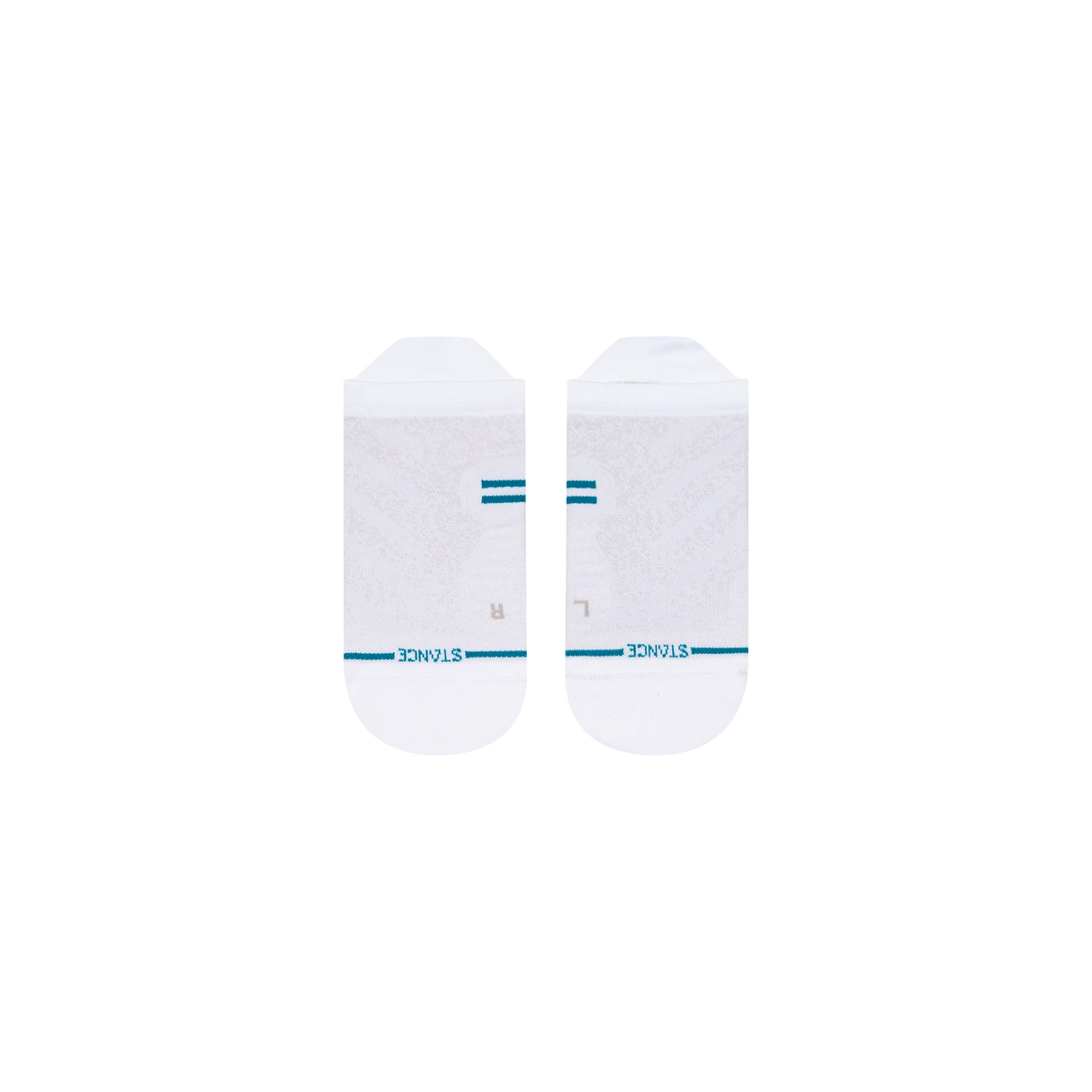 Stance UltraLight Tab Performance Running White Socks