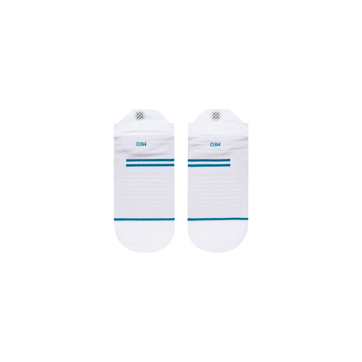 Stance UltraLight Tab Performance Running White Socks