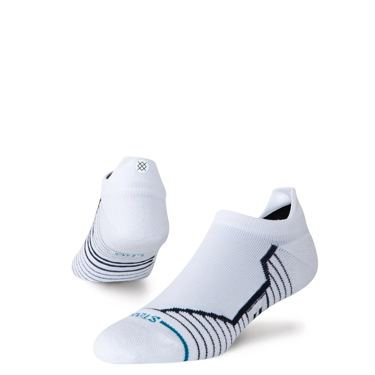 Stance Golf Mid Tab White Socks