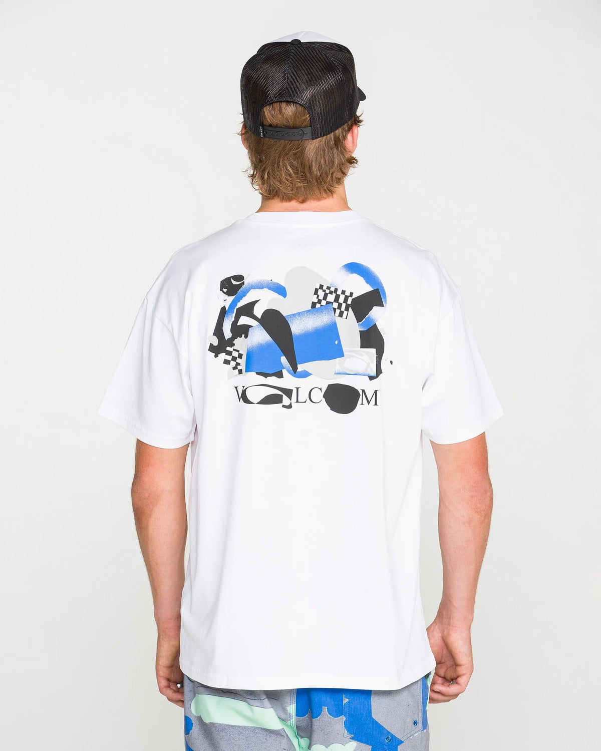 Volcom Antonio Carrau FA Head Check White S/s Shirt