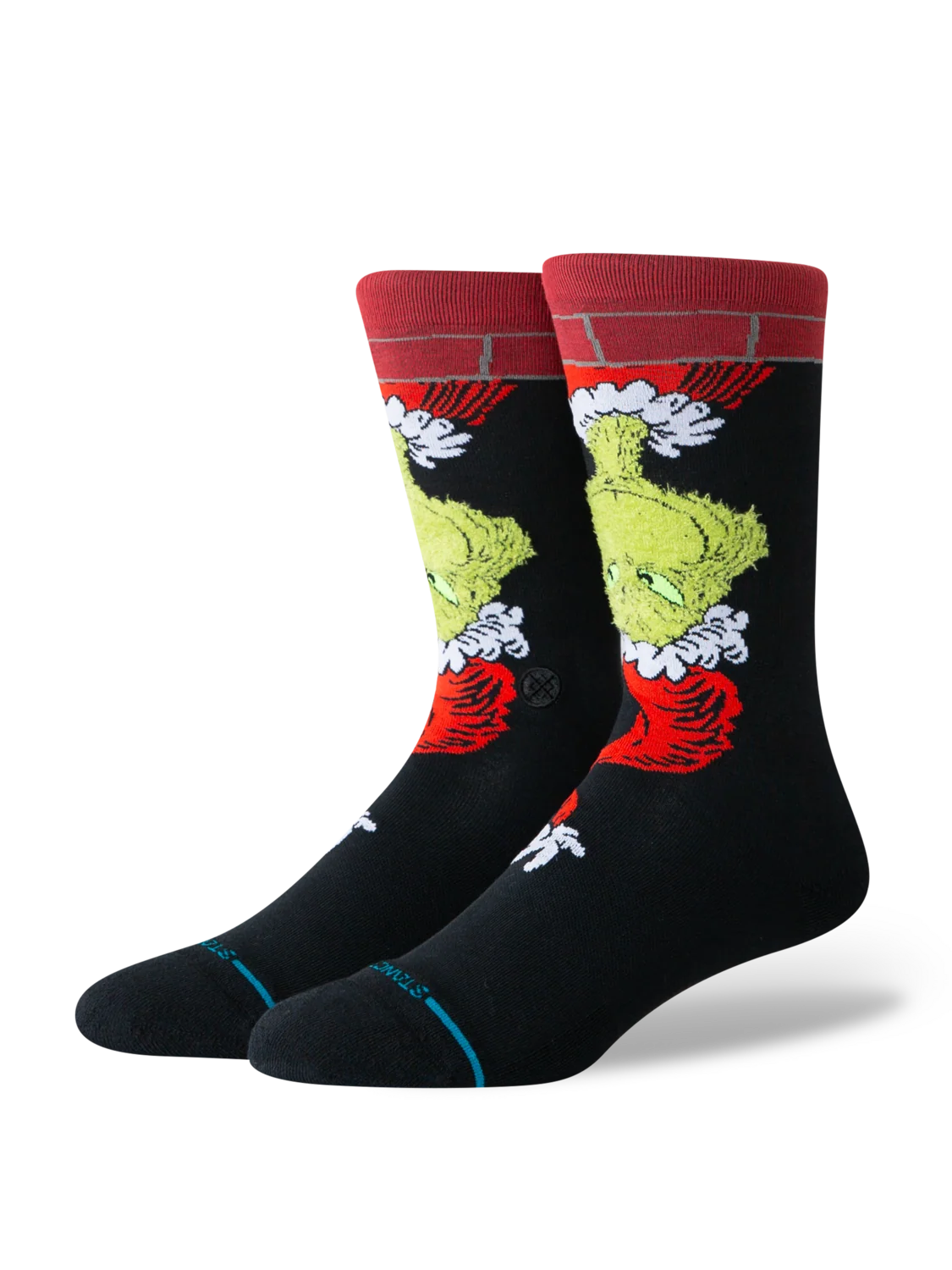 Stance Down The Chimney Crew Black Socks