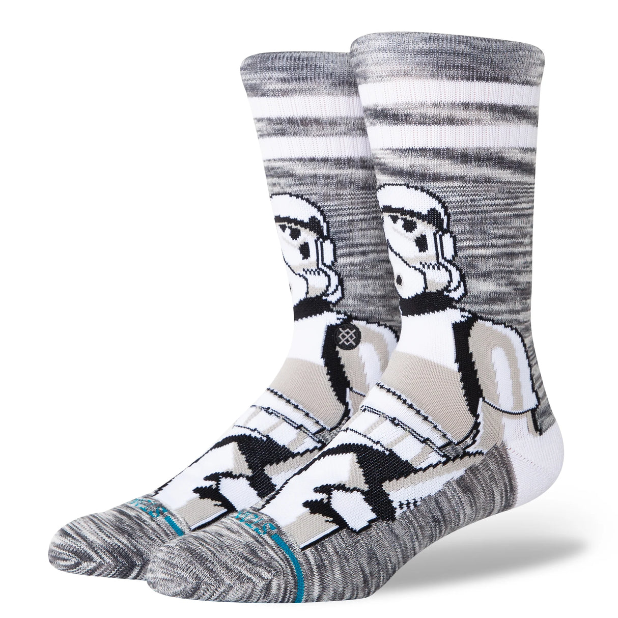 Stance Storm Trooper Crew White Socks