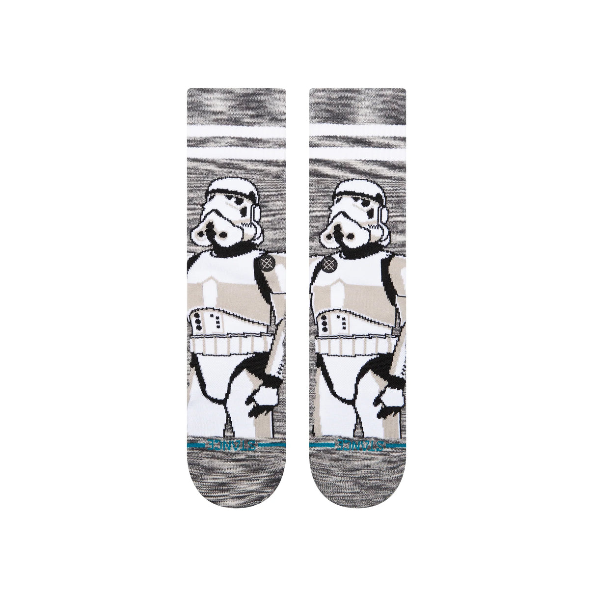 Stance Storm Trooper Crew White Socks