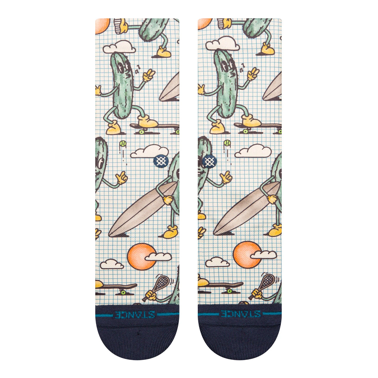Stance Feeling Pickled Cream Crew Socks