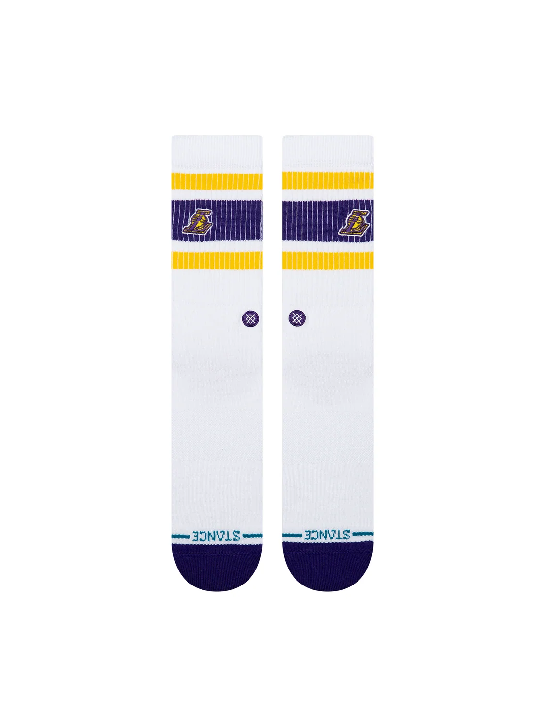 Stance Crossover LAL White Socks