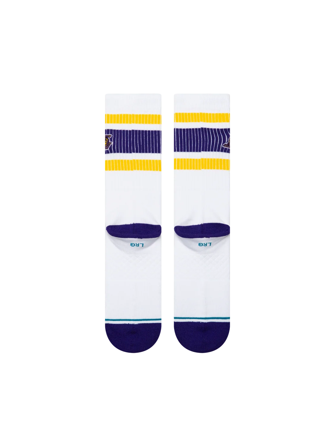 Stance Crossover LAL White Socks