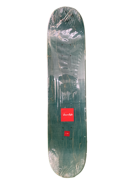 Chocolate Gino Iannucci No. 2 Logo Green/White 8" Classic Skateboard Deck