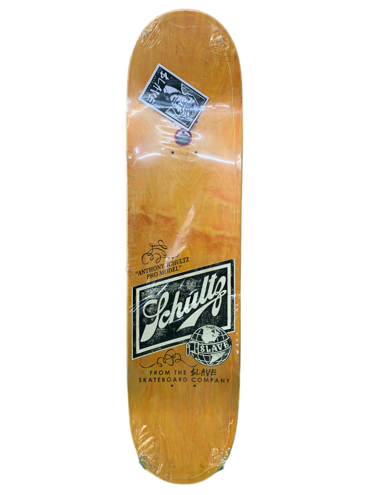 Slave Anthony Schultz Pro Model Beers 8" Classic Skateboard Deck