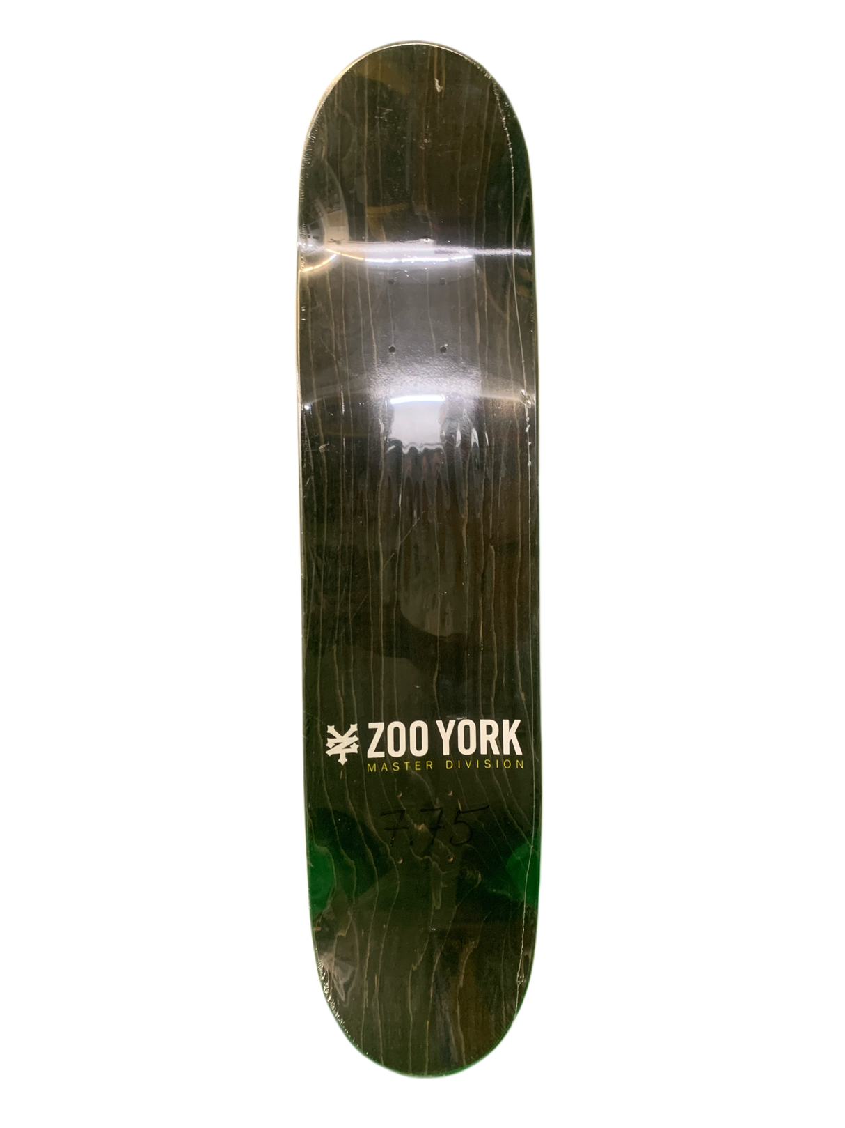 Zoo York Kevin Taylor KT Emblem Black/Yellow 7.75" Classic Skateboard Deck