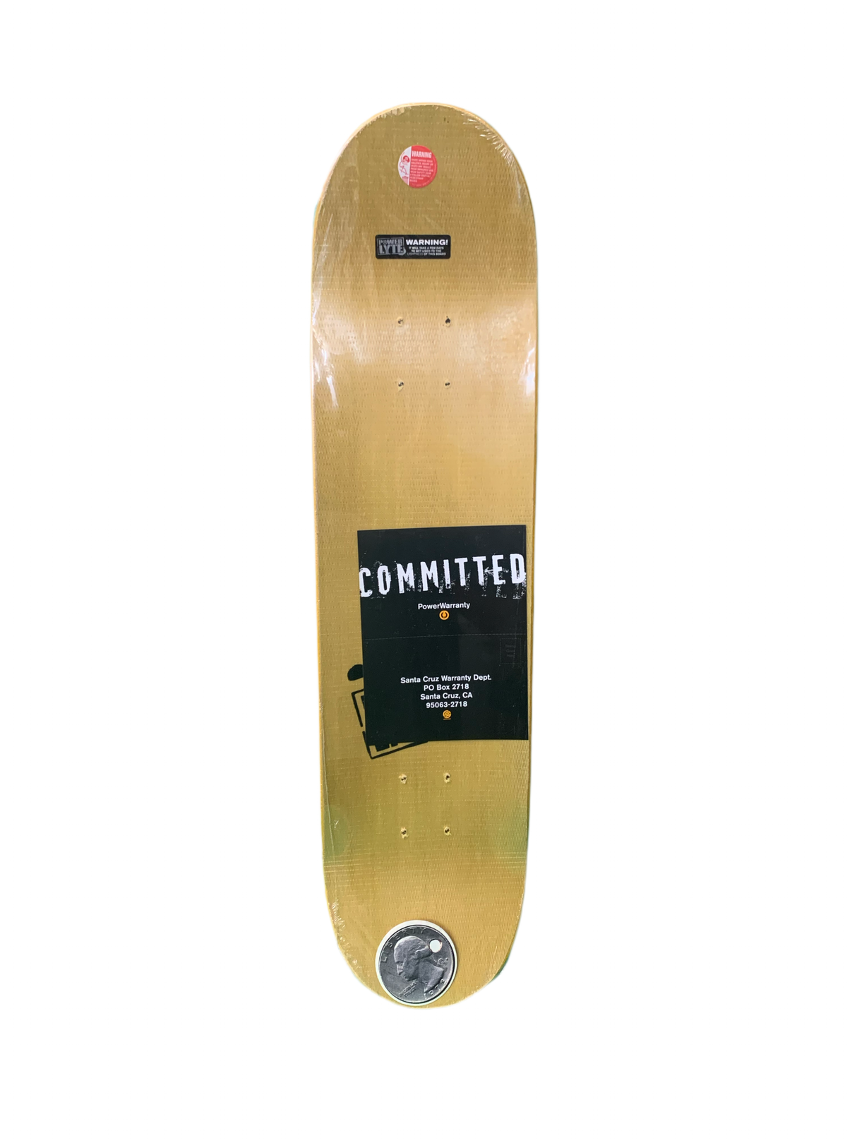 Santa Cruz Heavens Descent Powerlyte Team 8" Classic Skateboard Deck