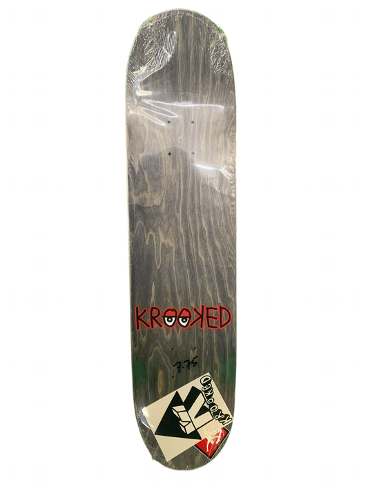 Krooked El Flaco Por Vida 7.75" Classic Skateboard Deck